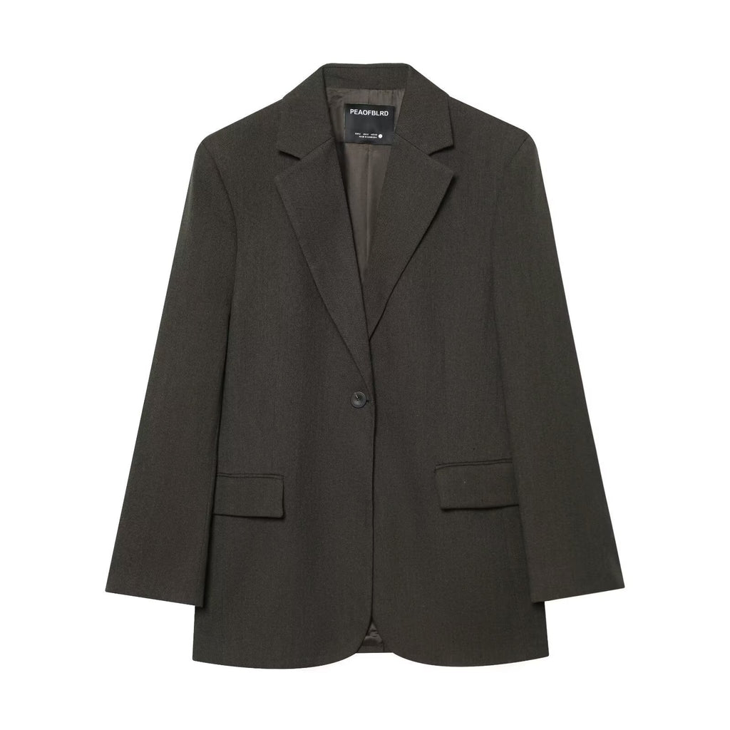 Women's Elegant Blazer with Subtle Cut