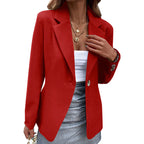Elegant Women's Blazer with Slim Fit and High-Quality Details