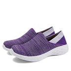 Women's Breathable Slip-On Sneakers with Flexible Sole Design