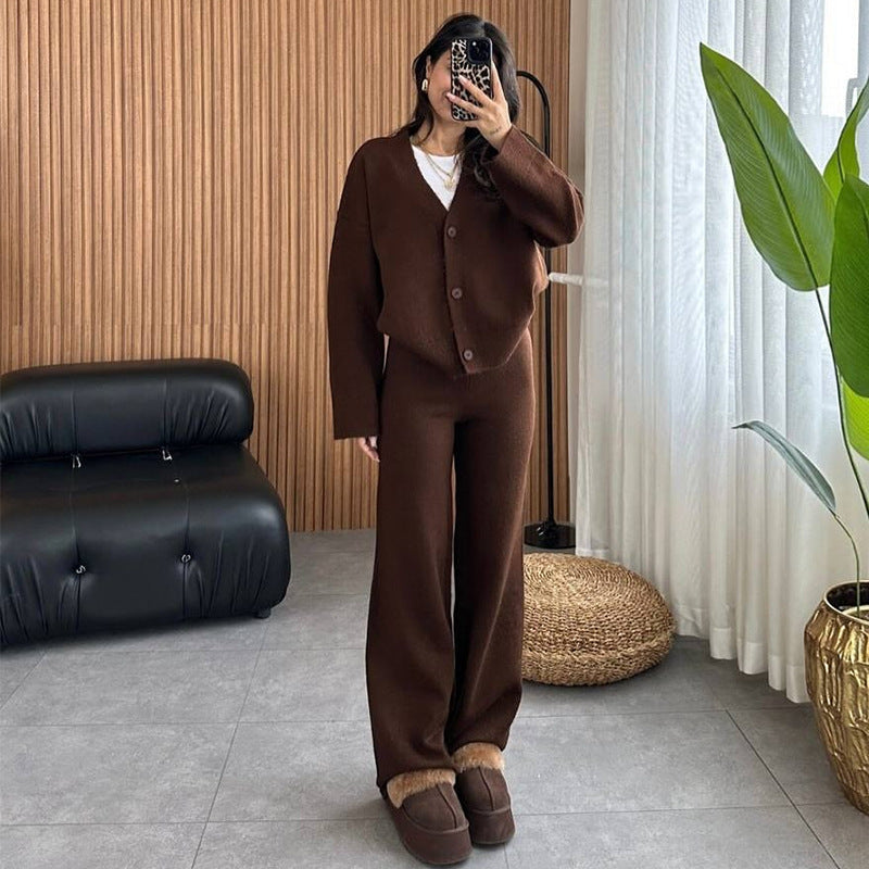 Women's Casual Knit Suit