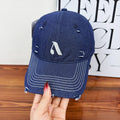 Kalsten Men's Distressed Denim Style Cap