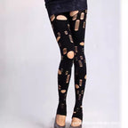 High-Style Leggings with Cut-Outs