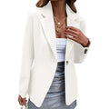 Elegant Women's Blazer with Slim Fit and High-Quality Details