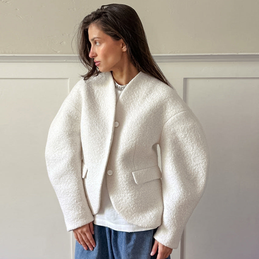 Women's Elegant Oversized Blazer Jacket