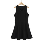 Women's Meeting Dress with Elegant Bow Detail and Flowy Cut