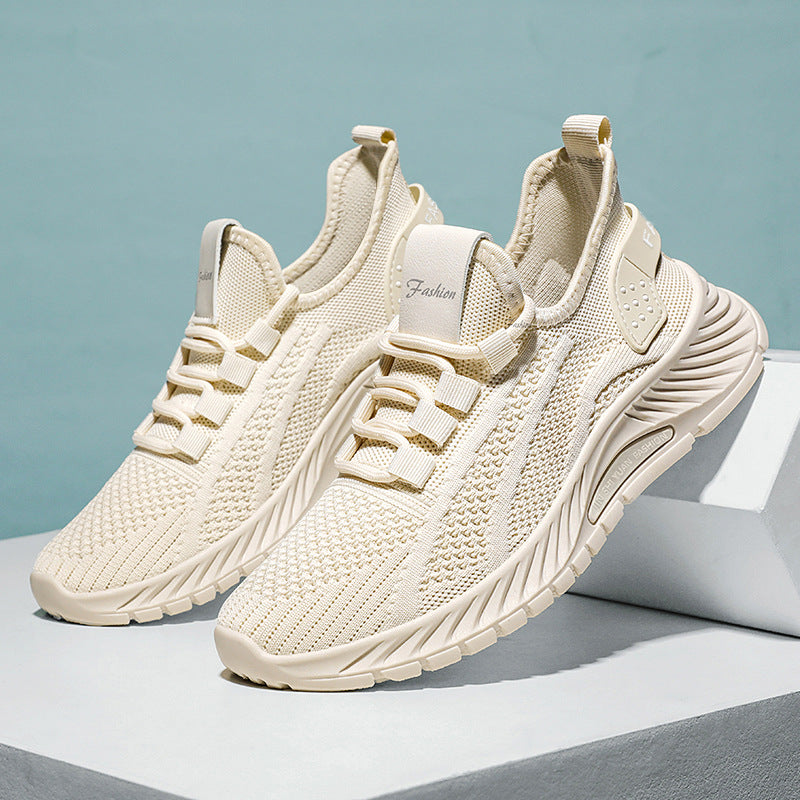 Women's Breathable Leisure Sneakers with Non-slip Sole