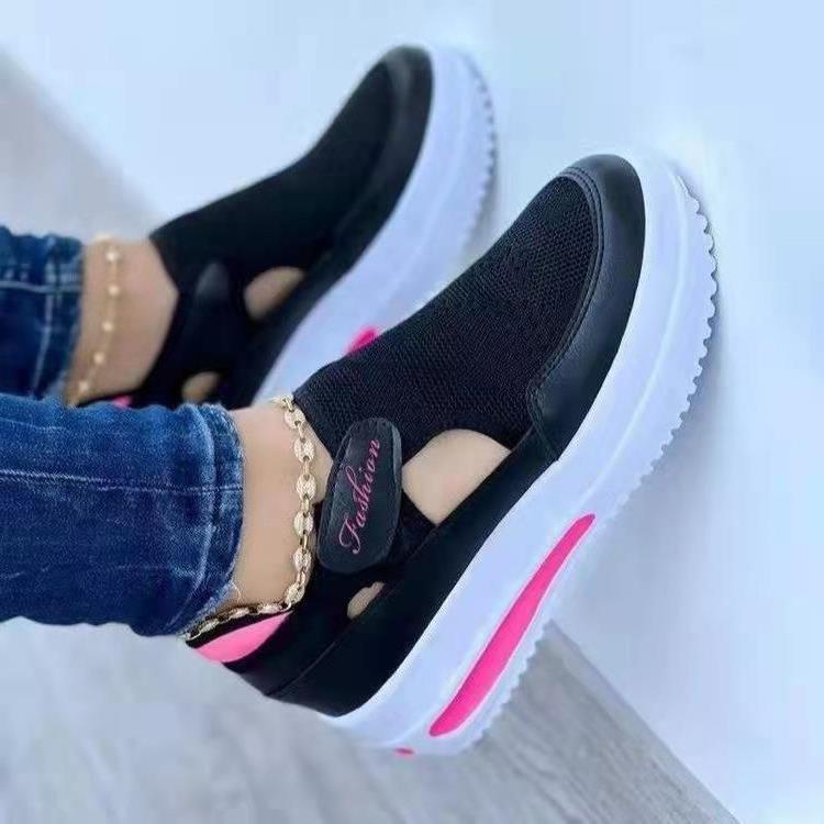 Women's Breathable Sneakers with Airy Inserts