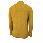 Elegant Women's Turtleneck Sweater with Fine Ribbed Texture