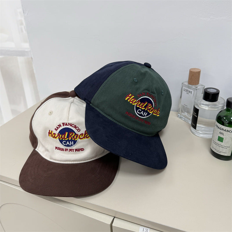 Men's Vintage-Inspired Embroidered Baseball Cap