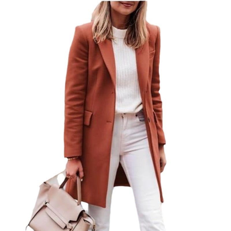 Women's Elegant and Comfortable Wool Coat