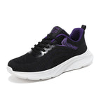 Women's Breathable Running Sneakers with Elastic Upper
