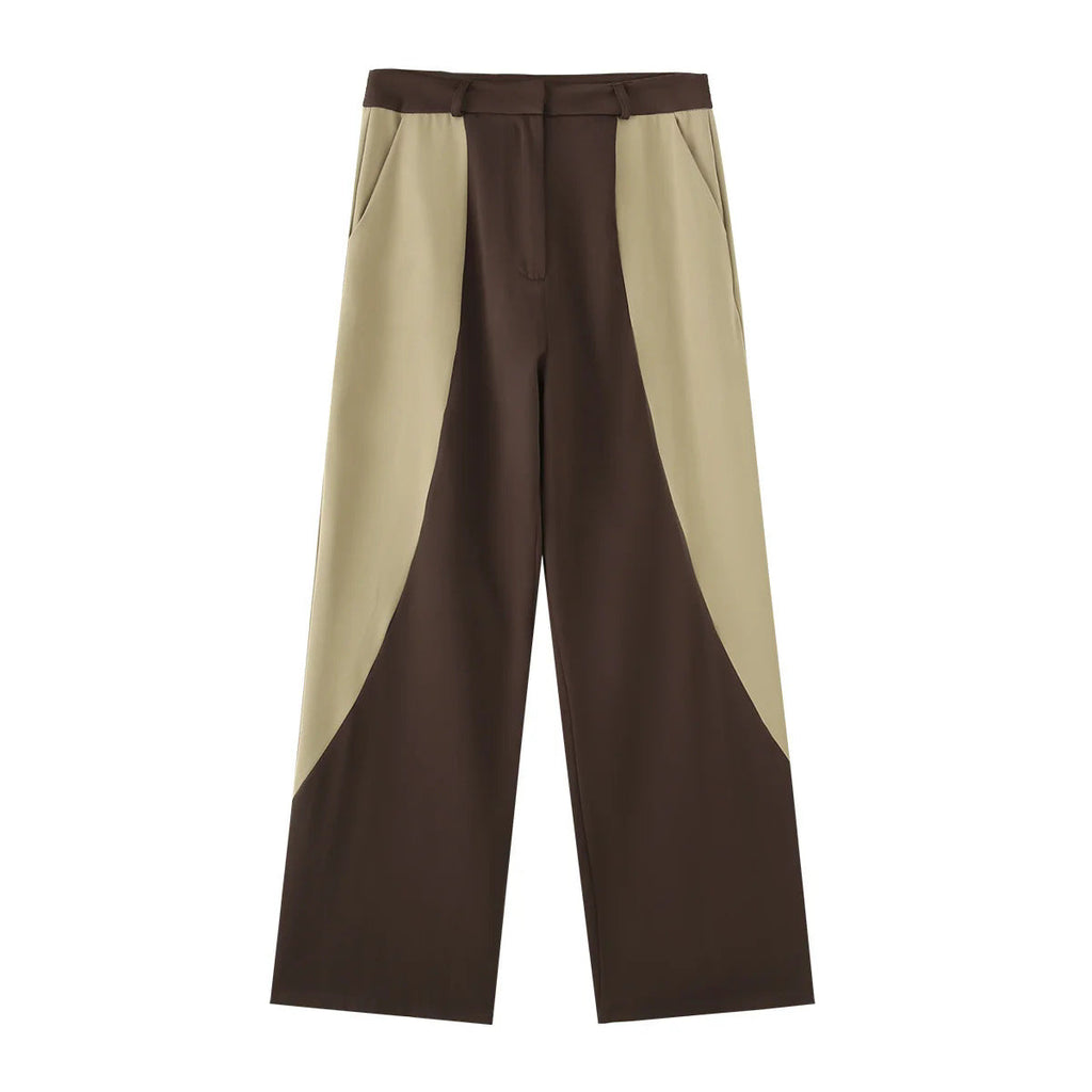 Women's Cropped Blazer and Pants Ensemble