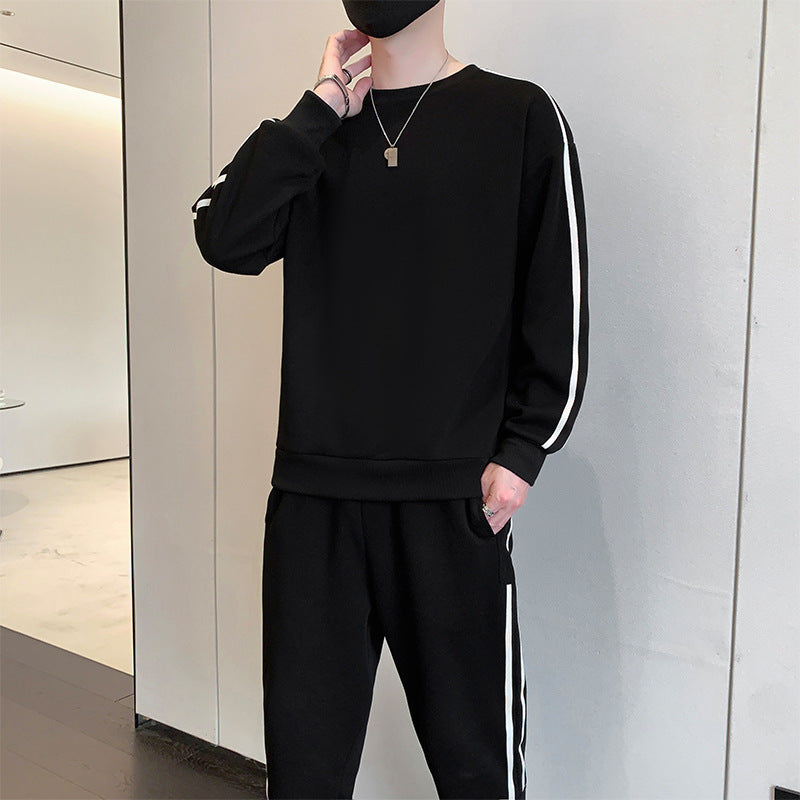 Men's Sporty Sweatshirt Set