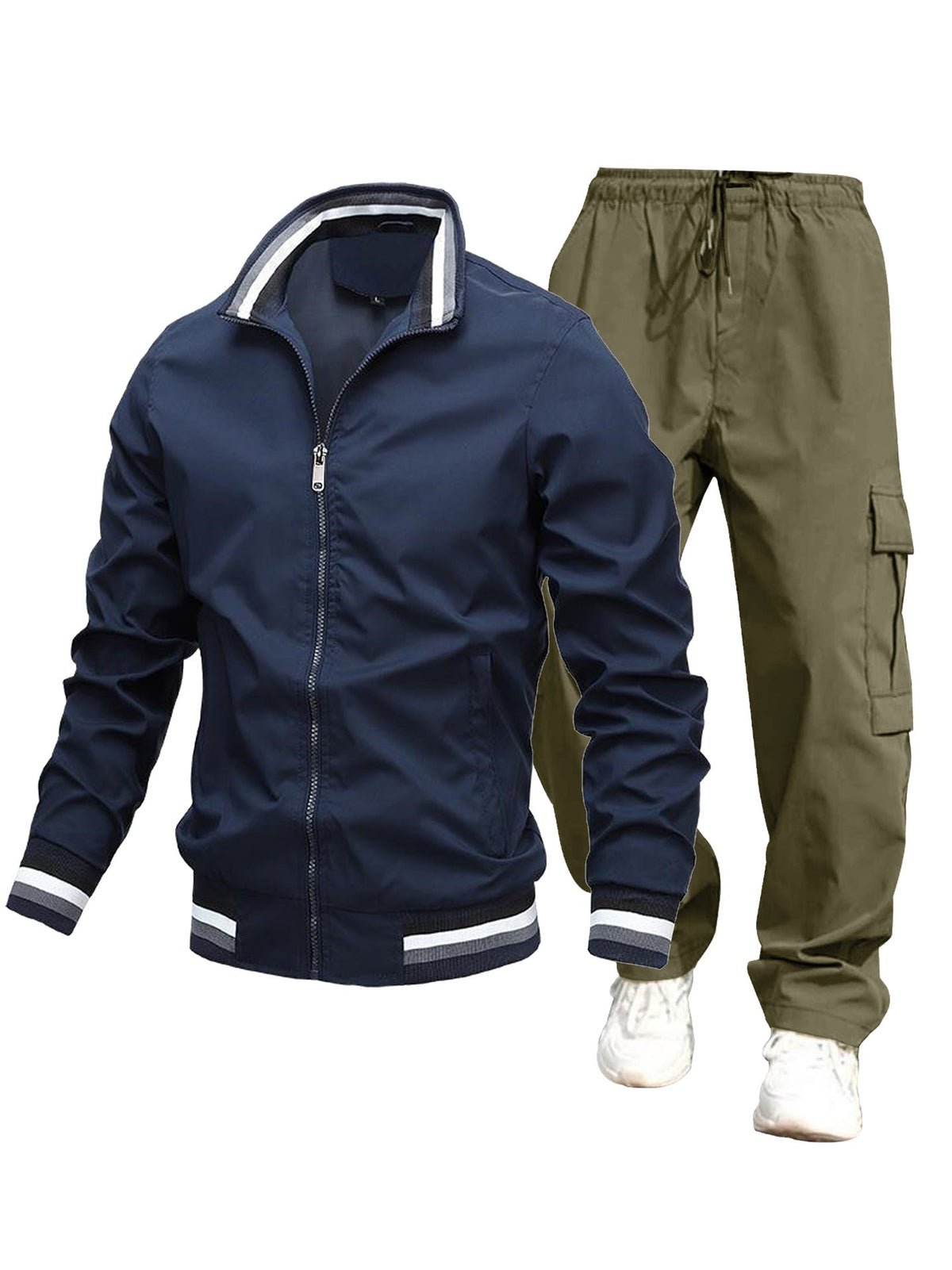 Men's Sports Jacket and Cargo Pants