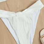 Women's Bandeau Bikini with Decorative Wrap Detail
