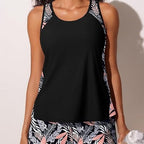 Women's Swim Outfit with Floral Design