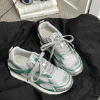 Women's Athletic Sneakers with Breathable Mesh and Cushioned Sole