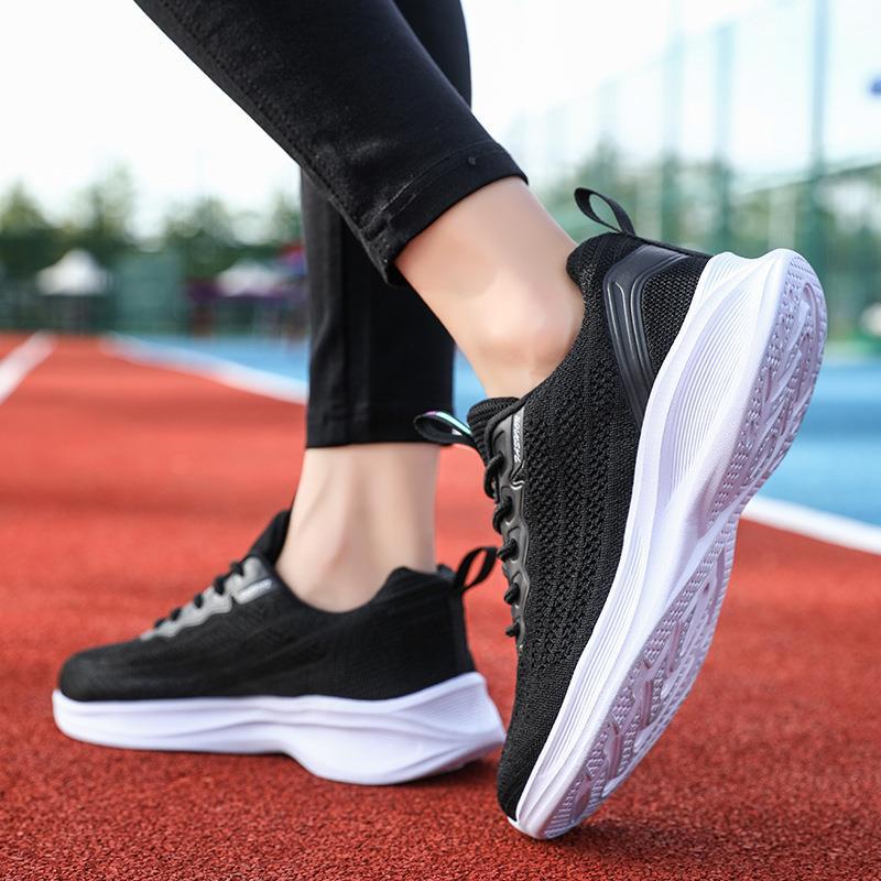 Women's Breathable Running Shoes with Cushioned Footbed and Flexible Sole