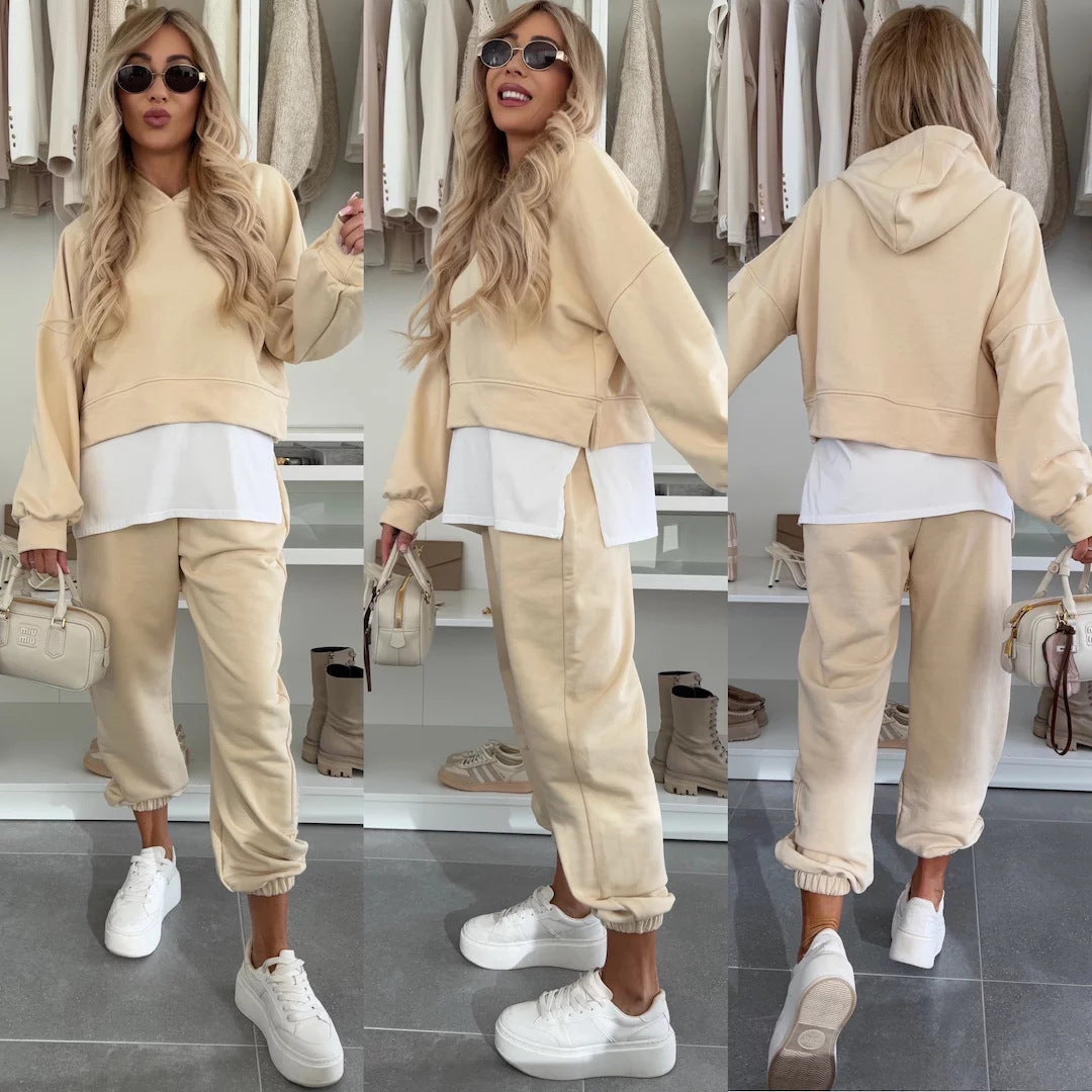 Women's Casual Hoodie and Jogger Set