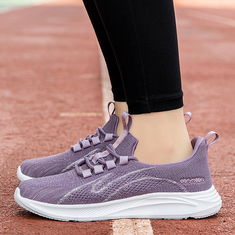 Women's Breathable Performance Sneakers with Flexible Sole Design