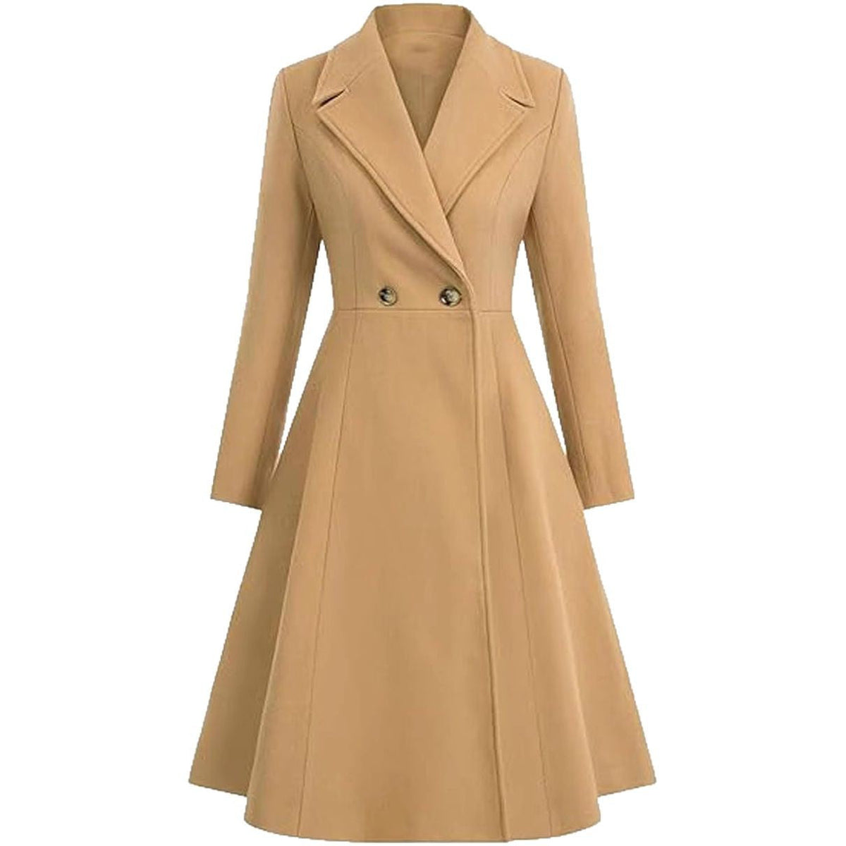 Women's Elegant Oversized Double-Breasted Coat