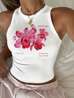 Cherry Print Tank Top