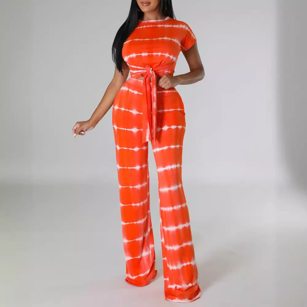 Elegant Jumpsuit with Waist Belt