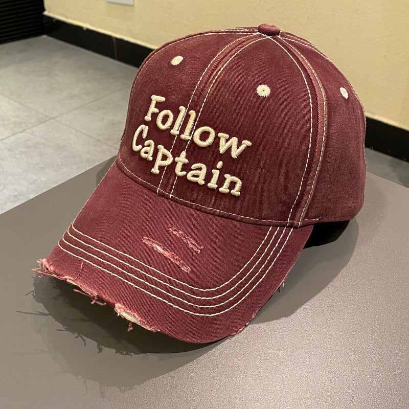 Distressed Vintage Baseball Cap