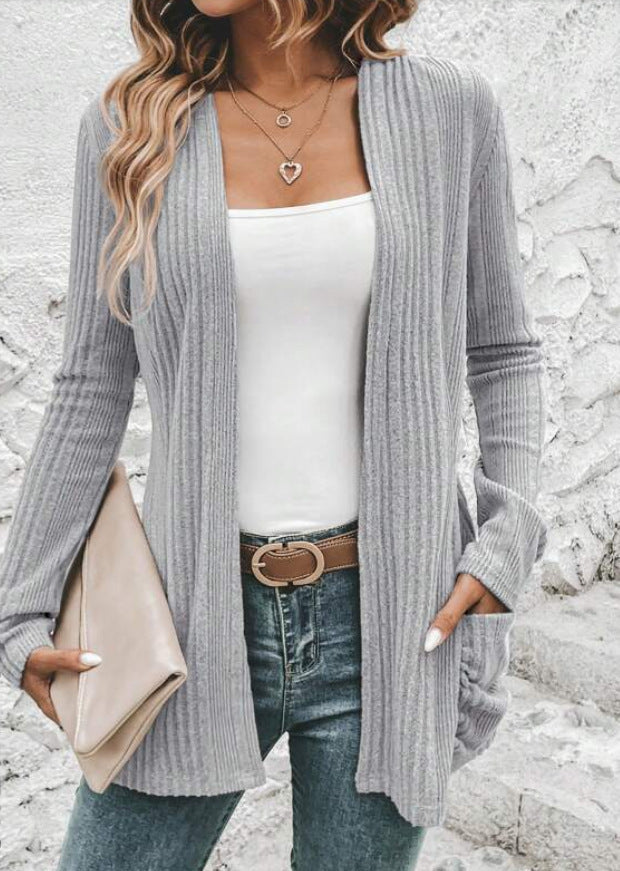 Casual Knit Coat