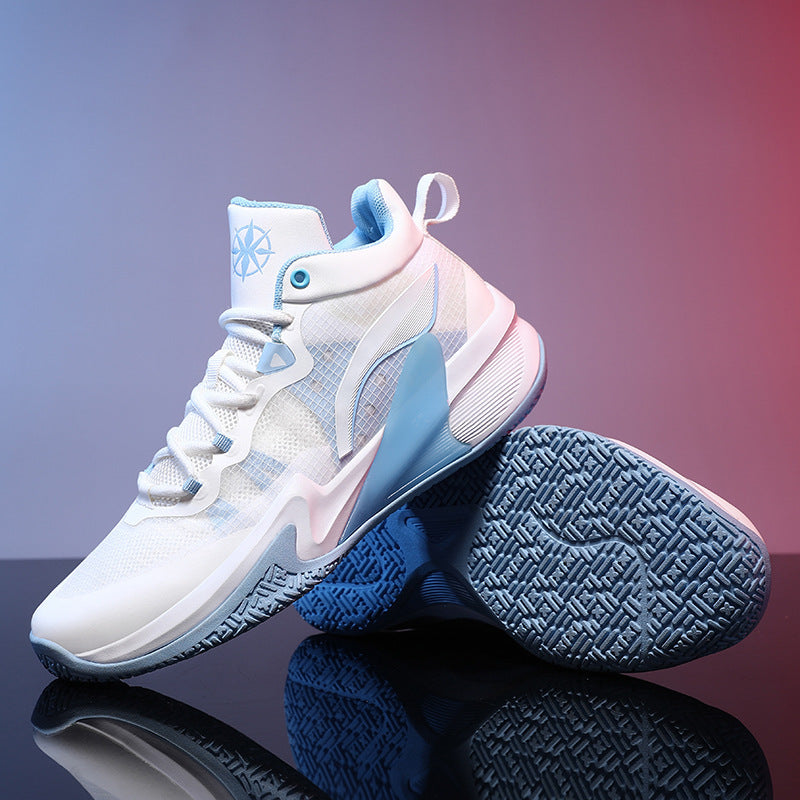 Women's Basketball Shoes with Breathable Upper and Cushioning Sole