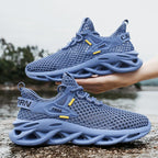 Women's Breathable Sports Sneakers with Innovative Sole Design
