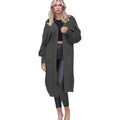 Women's Hooded Coat with Deep Pockets and Casual Fit