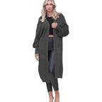 Women's Hooded Coat with Deep Pockets and Casual Fit