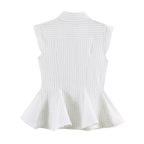 Women's Sleeveless Structured Top