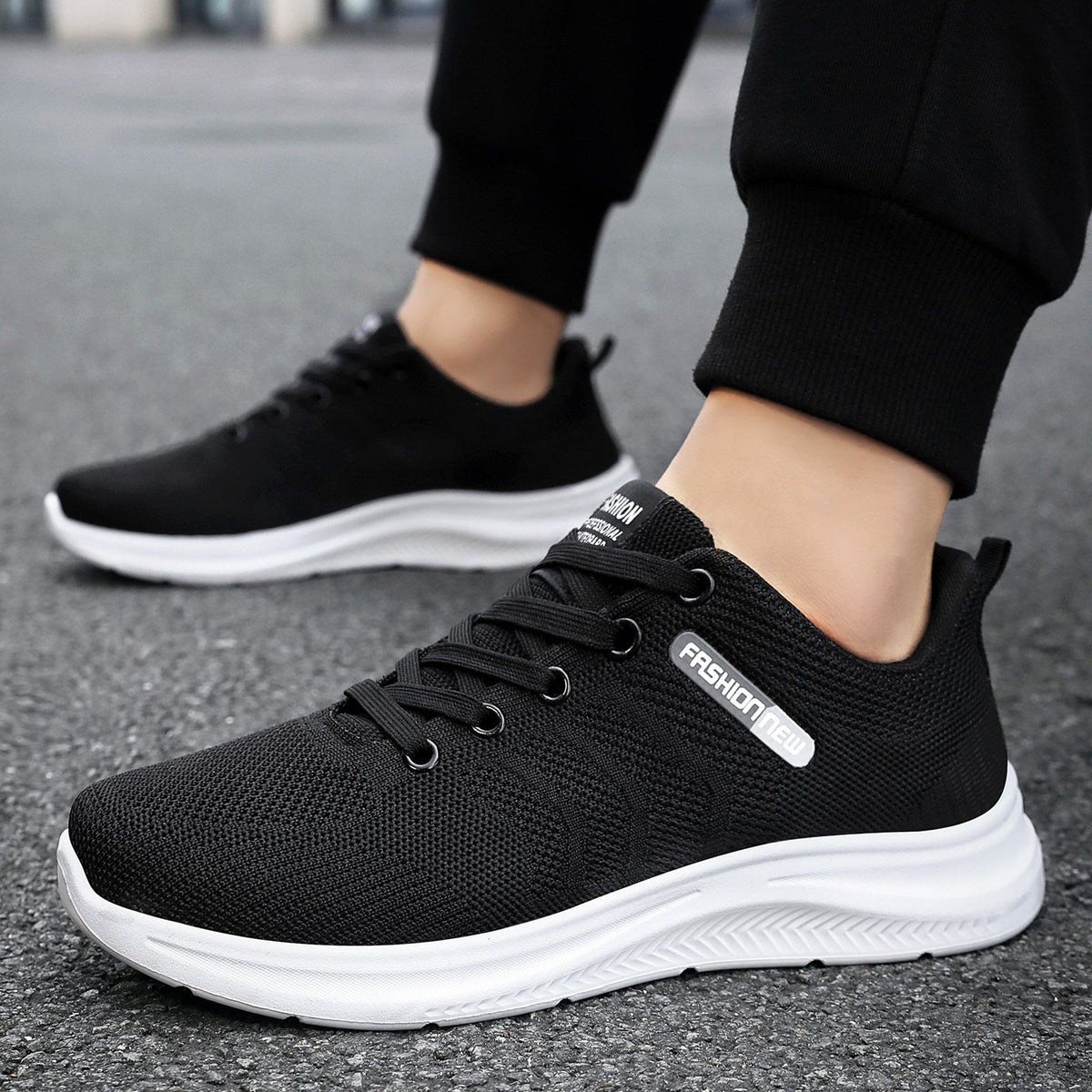 Women's Breathable Sport Sneakers with Flexible Mesh Upper