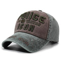 Men's Vintage-Inspired Embroidered Baseball Cap