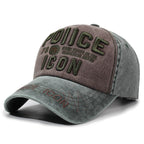 Men's Vintage-Inspired Embroidered Baseball Cap
