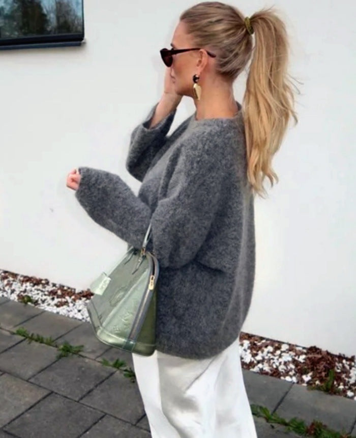 Women's Oversized Chunky Knit Sweater
