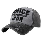 Men's Vintage-Inspired Embroidered Baseball Cap