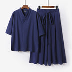 Unisex Two-Piece Kimono Lounge Set