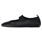Women's Ballet Flats with Flexible Strap Design and Comfortable Insole