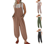 Casual Women's Jumpsuit with Pockets