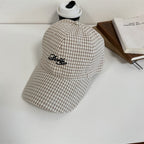 Men's Casual Checkered Baseball Cap