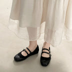 Women's Double-Strap Ballet Flats