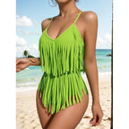 Women's Fringed Swimsuit