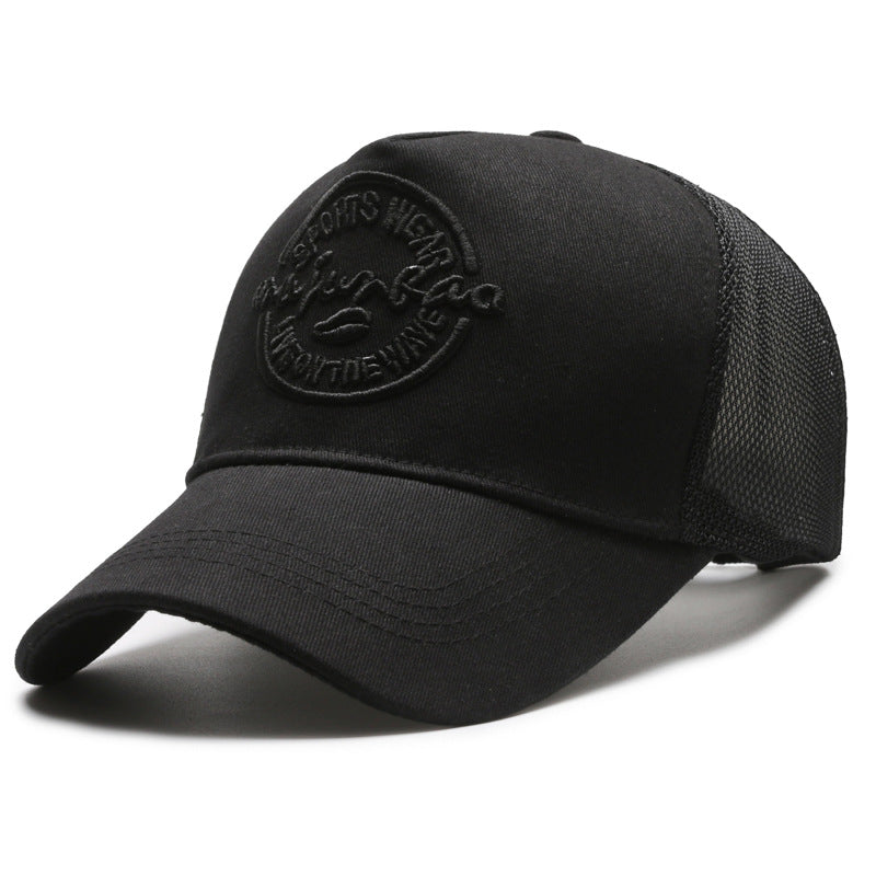 Men's Embroidered Mesh Back Baseball Cap