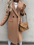 Women's Elegant Oversized Wool Coat