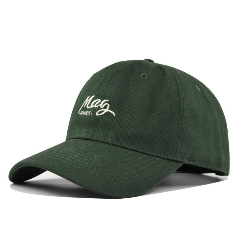 Men's Cotton Baseball Cap with Embroidered Design