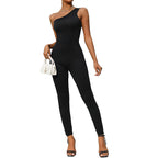 Elegant One-Shoulder Jumpsuit
