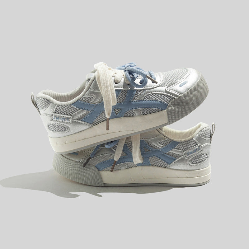 Women's Breathable Casual Sneakers with Mesh Upper and Non-Slip Sole